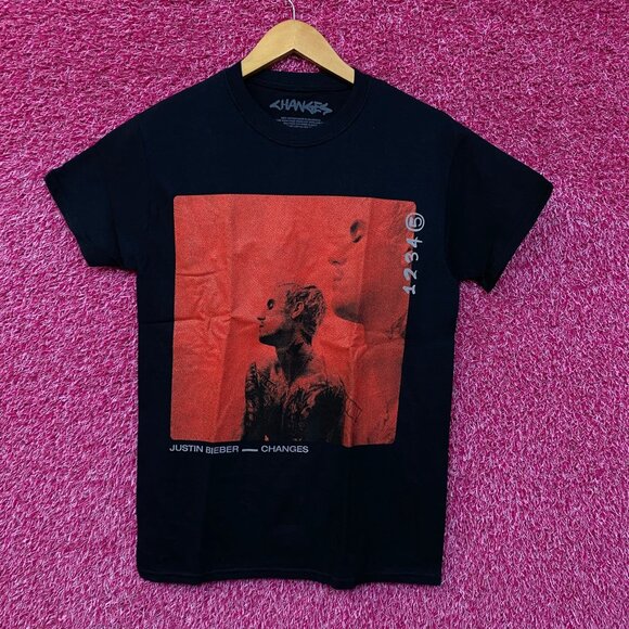 Justin Bieber Changes Album Cover Art Contemporary R&B Tee small - Picture 1 of 4